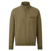 BELSTAFF｜クォーター ジップ ジャージ｜スウェット｜ベルスタッフオリーブ