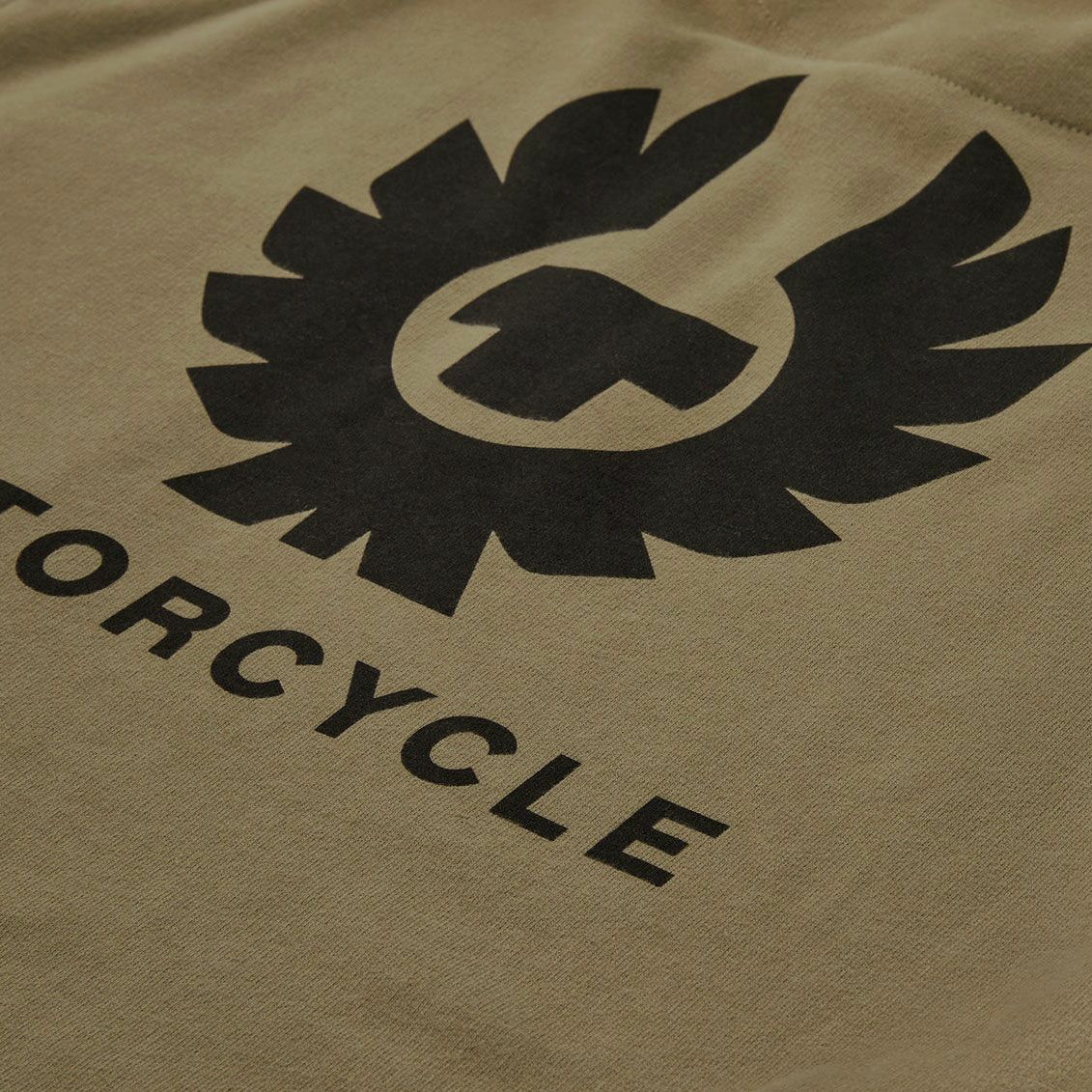 BELSTAFF｜クォーター ジップ ジャージ｜スウェット｜ベルスタッフオリーブ