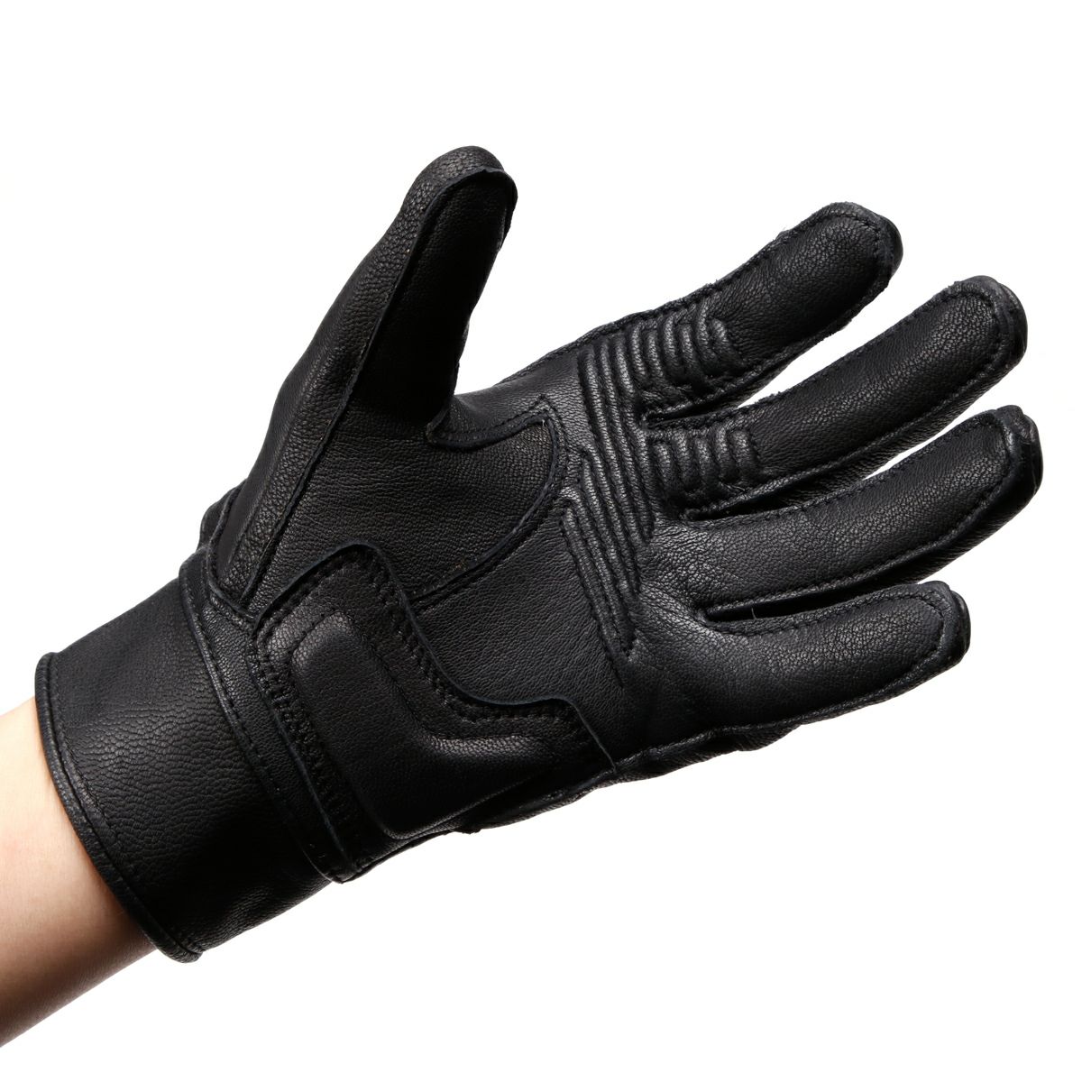 BELSTAFF｜モンゴメリー グローブ｜3シーズン｜ブラック｜モデル着用