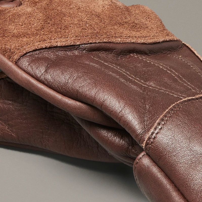 BELSTAFF｜クリンチ グローブ｜3シーズン｜タン