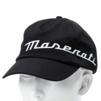 MASERATI｜マセラティ エンブレム ベースボール キャップ｜帽子｜ブラック