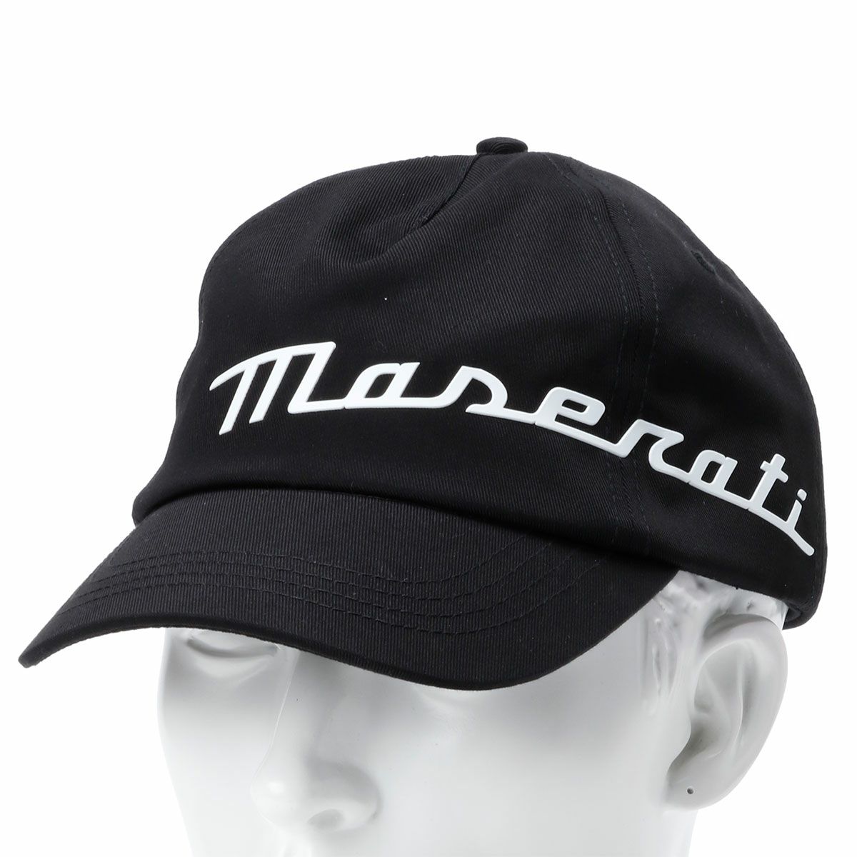 MASERATI｜マセラティ エンブレム ベースボール キャップ｜帽子｜ブラック