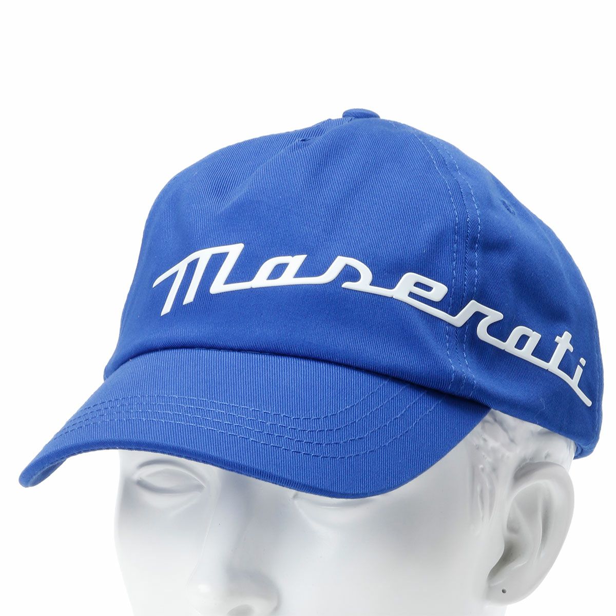 MASERATI｜マセラティ エンブレム ベースボール キャップ｜帽子｜ブルー