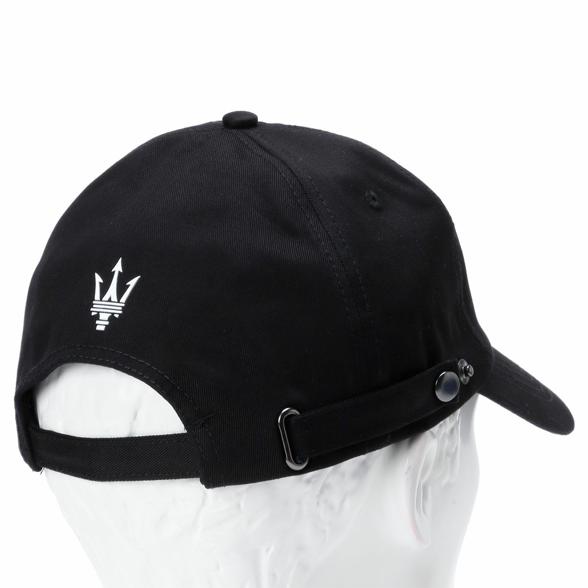 MASERATI｜マセラティ エンブレム ベースボール キャップ｜帽子｜ブラック｜着用