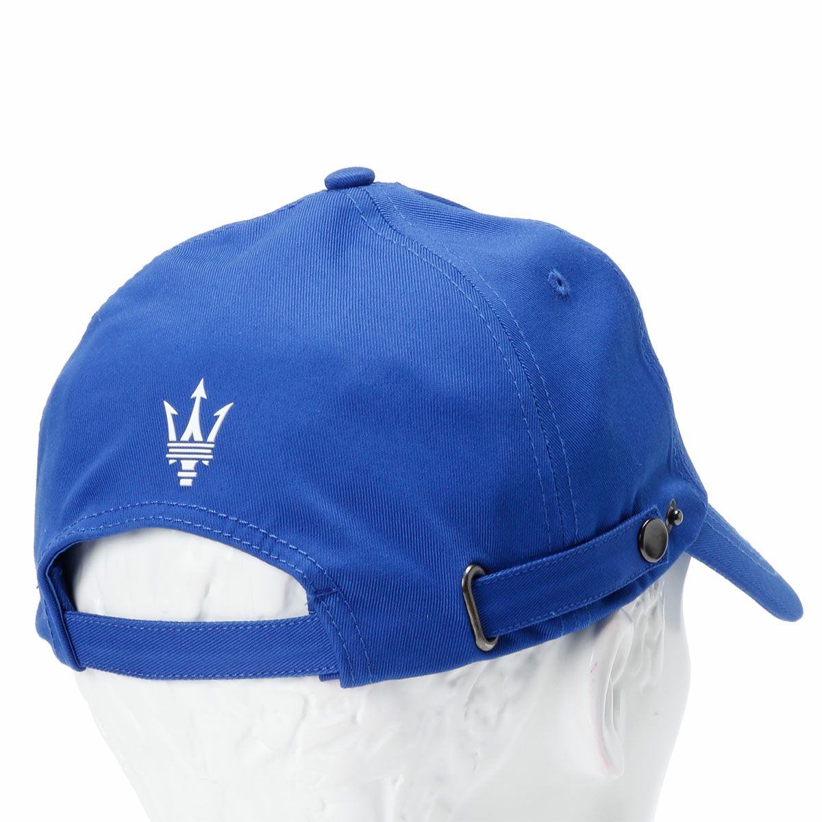 MASERATI｜マセラティ エンブレム ベースボール キャップ｜帽子｜ブルー｜着用