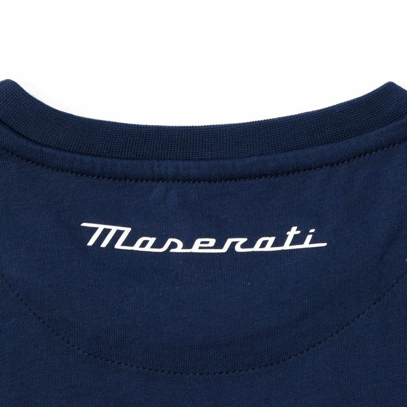 マセラティ　ノベルティ　Ｔシャツ マセラティ トライデント ロゴ パッチ Tシャツ | モトーリモーダ
