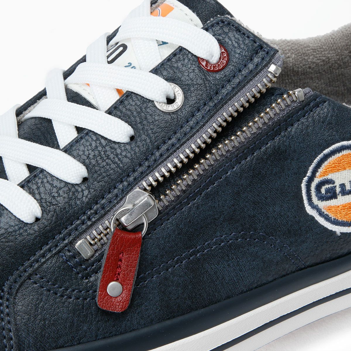 GULF｜ガルフ ジップ スニーカー｜スニーカー｜インディゴ