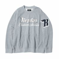Replay｜バーシティ スウェットシャツ｜スウェットReplay｜バーシティ スウェットシャツ｜