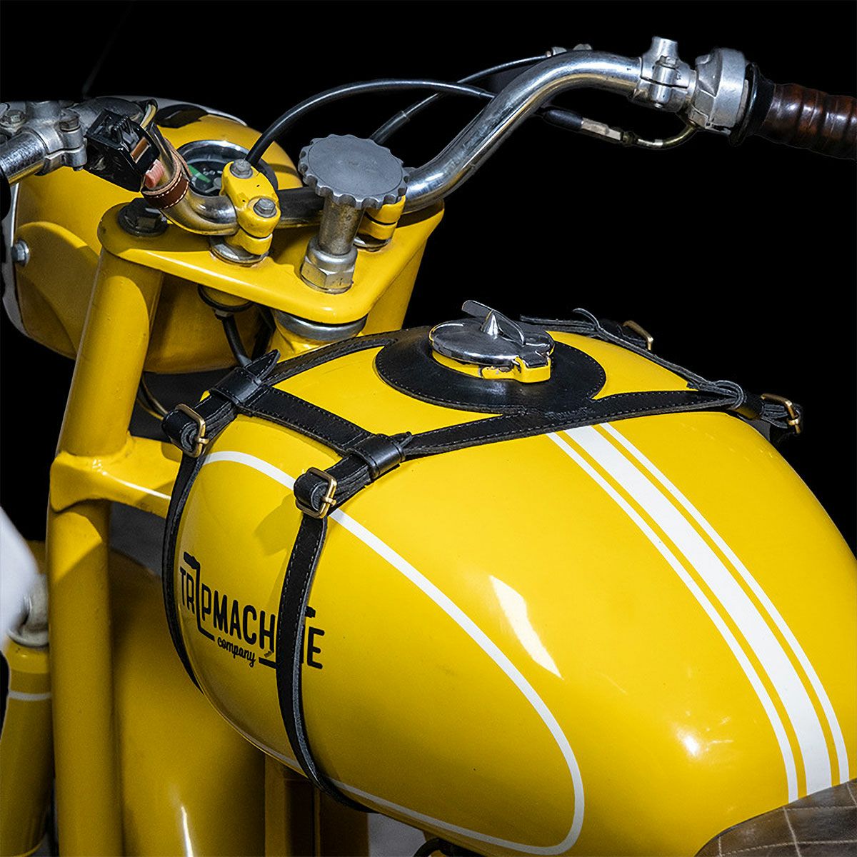 Trip Machine｜タンク ストラップ（センターキャップ用）｜その他雑貨｜ブラック