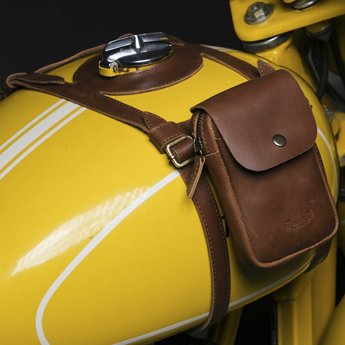 Trip Machine｜タンク ストラップ（センターキャップ用）｜その他雑貨｜コニャック