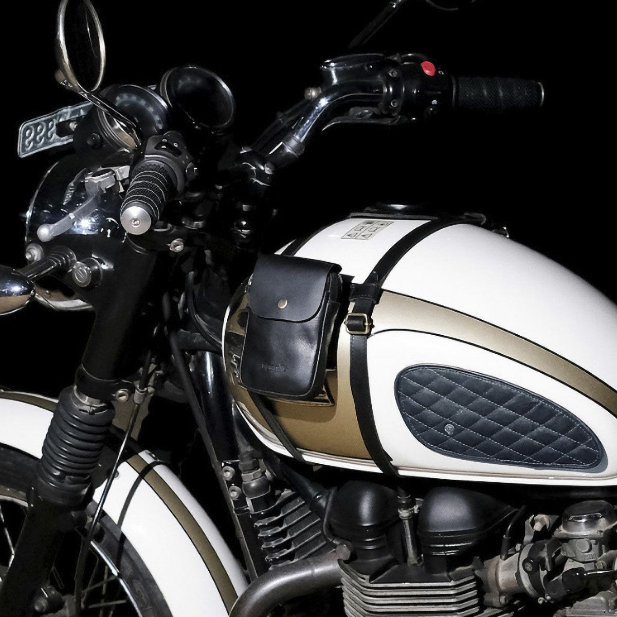 Trip Machine｜タンク ストラップ（ライトサイドキャップ用）｜その他雑貨｜ブラックTrip Machine｜タンク ストラップ（ライトサイドキャップ用）｜その他雑貨｜使用イメージ