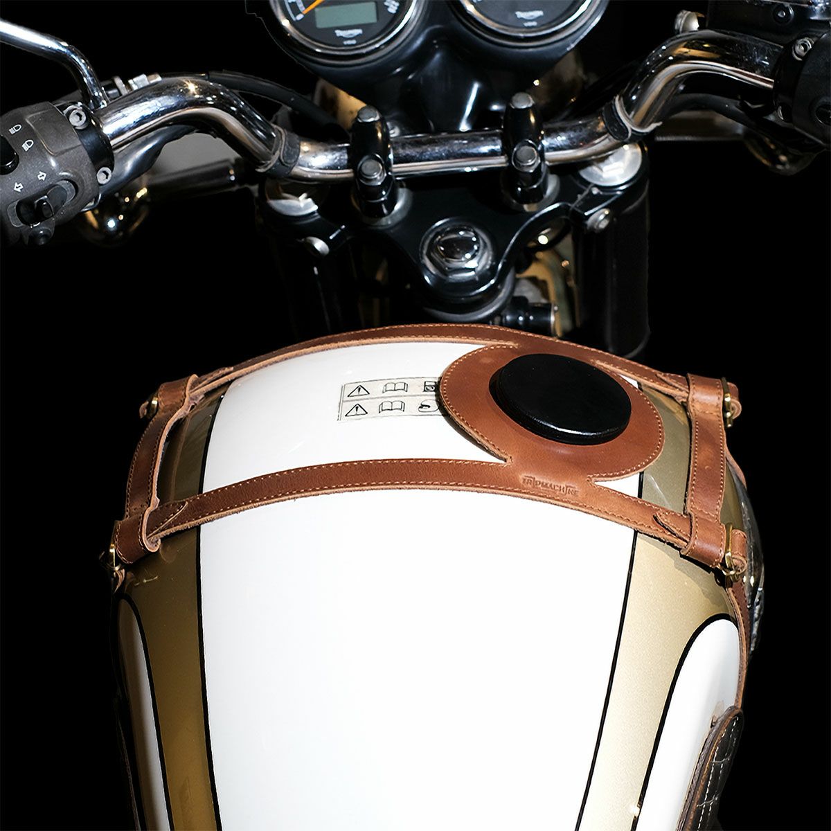 Trip Machine｜タンク ストラップ（ライトサイドキャップ用）｜その他雑貨｜コニャック｜使用イメージ