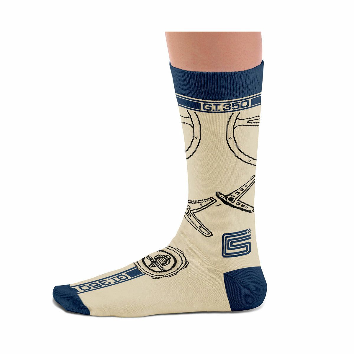 HEEL TREAD｜シェルビーマスタング GT 350 ソックス