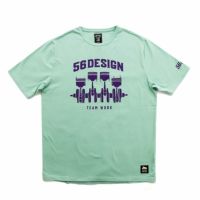 56design｜チームワーク Tシャツ '24｜ミントブルー
