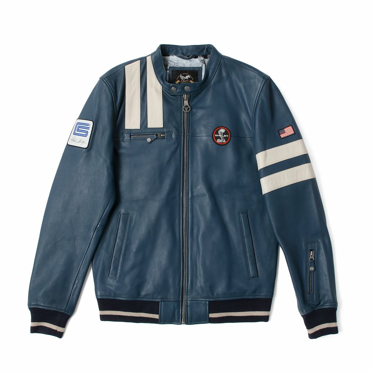 COBRA☆L 息苦し メキシコ製 シングルライダース レザージャケット 