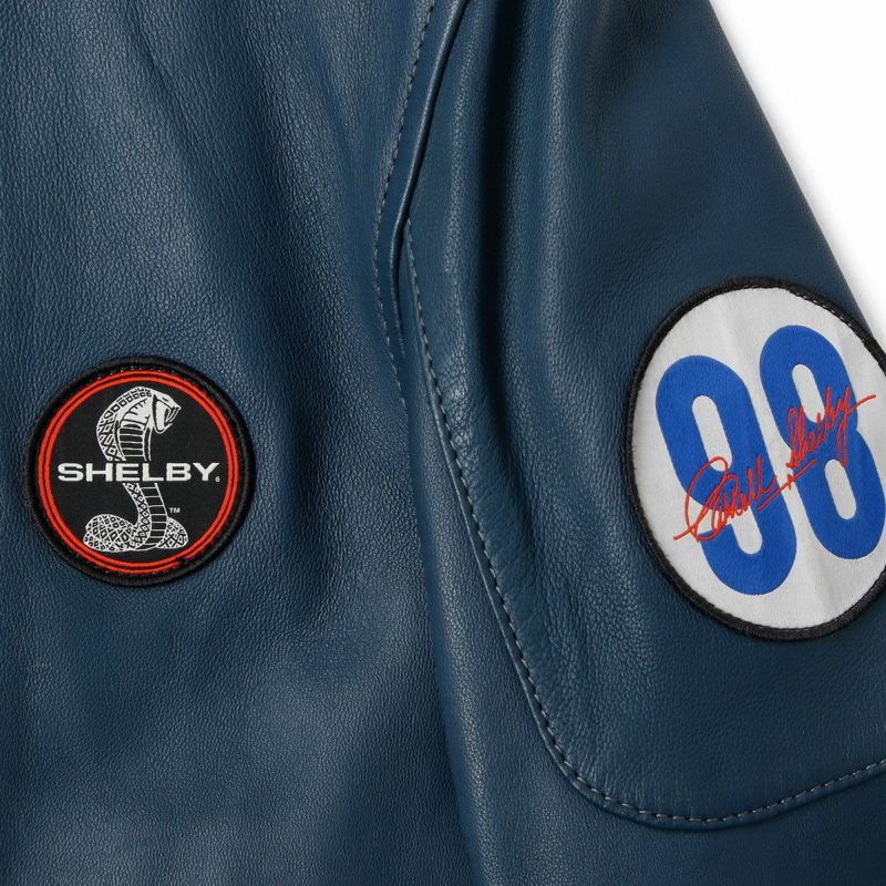 CLASSIC LEGEND MOTORS｜シェルビー レザー ジャケット｜アウター｜ロイヤルブルー