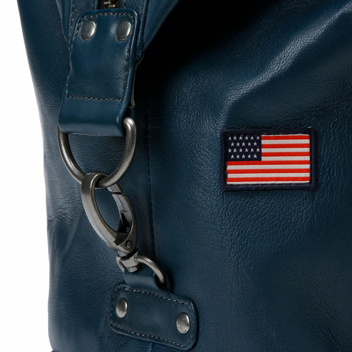 CLASSIC LEGEND MOTORS｜GT350 レザー バッグ 48H｜ボストンバッグ｜ロイヤルブルー