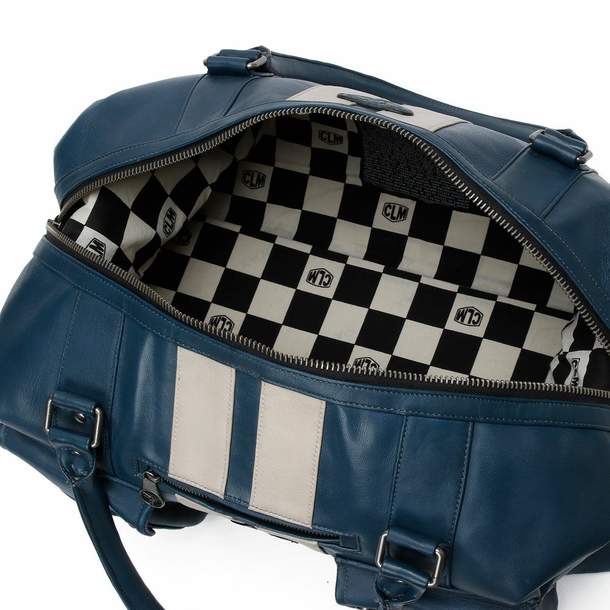 CLASSIC LEGEND MOTORS｜GT350 レザー バッグ 48H｜ボストンバッグ｜ロイヤルブルー