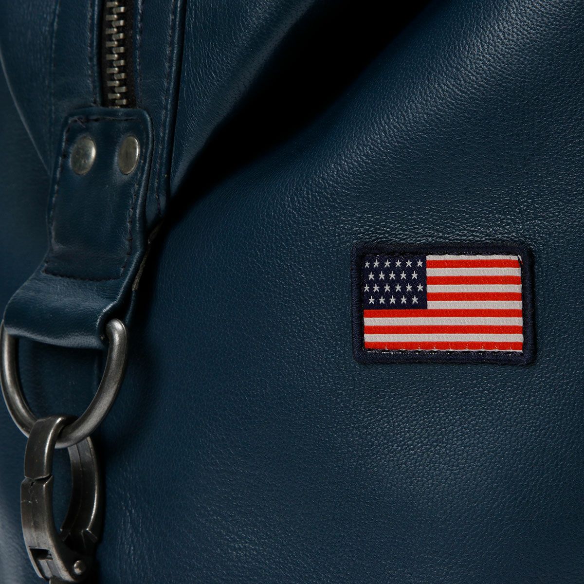 CLASSIC LEGEND MOTORS｜GT500 レザー バッグ 72H｜ボストンバッグ｜ロイヤルブルー