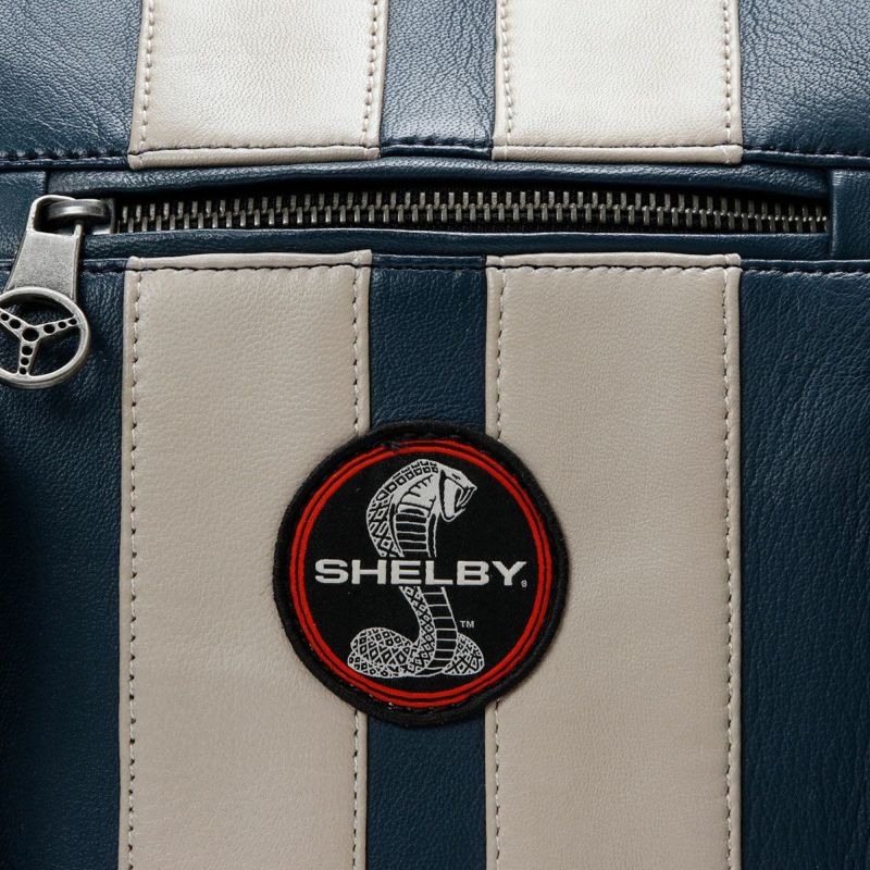 CLASSIC LEGEND MOTORS｜GT500 レザー バッグ 72H｜ボストンバッグ｜ロイヤルブルー