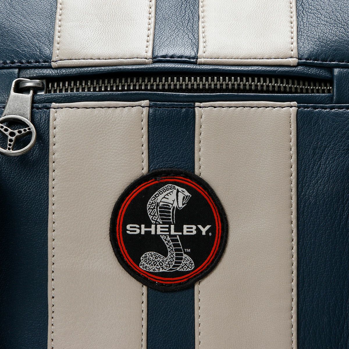 CLASSIC LEGEND MOTORS｜GT500 レザー バッグ 72H｜ボストンバッグ｜ロイヤルブルー