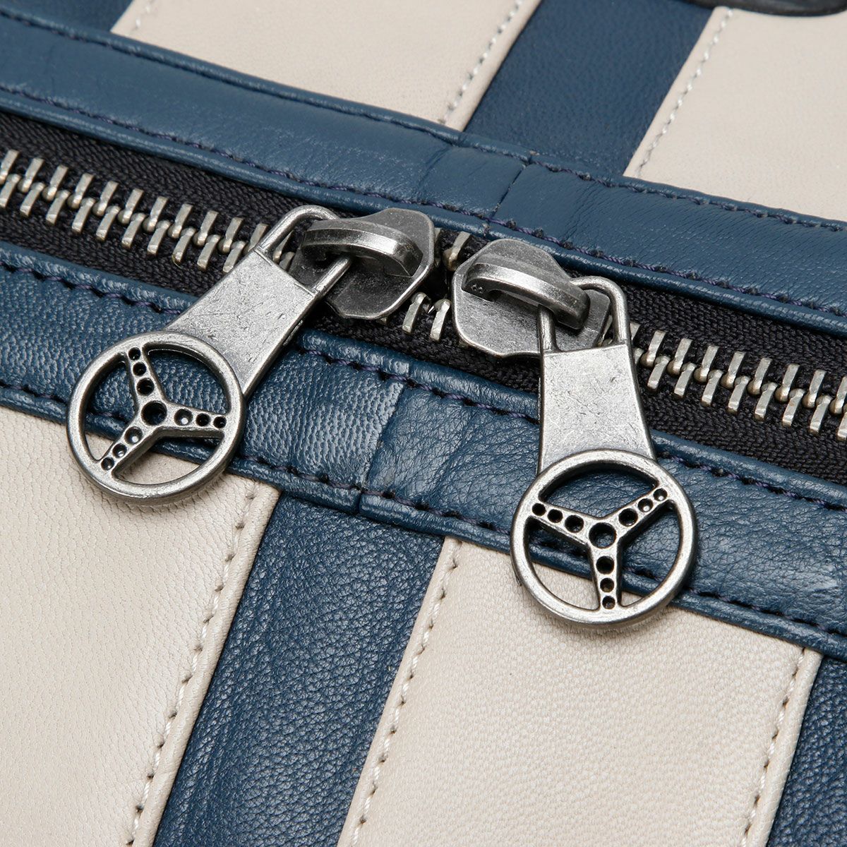 CLASSIC LEGEND MOTORS｜GT500 レザー バッグ 72H｜ボストンバッグ｜ロイヤルブルー