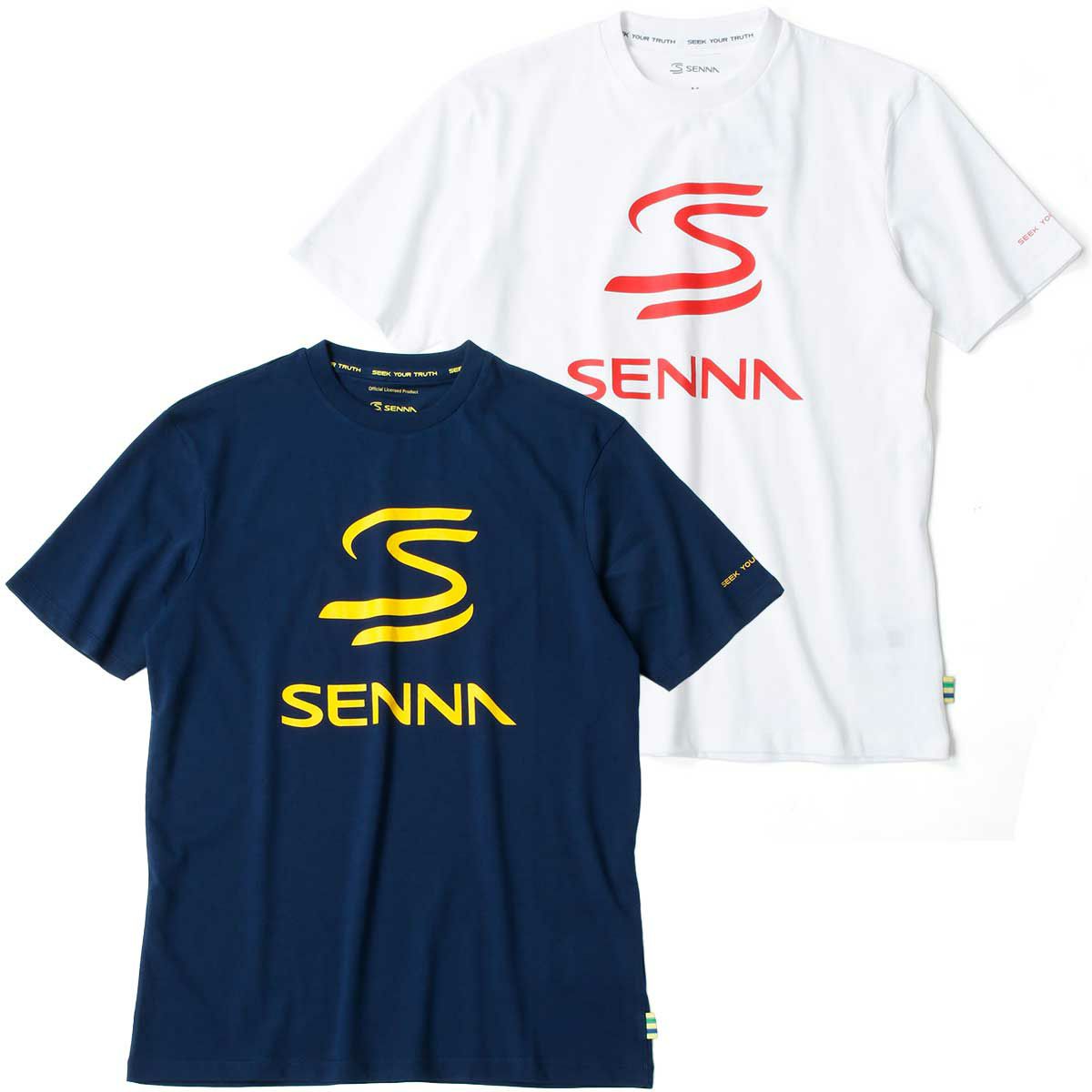 AyrtonSenna｜アイルトン・セナ ロゴ Tシャツ｜