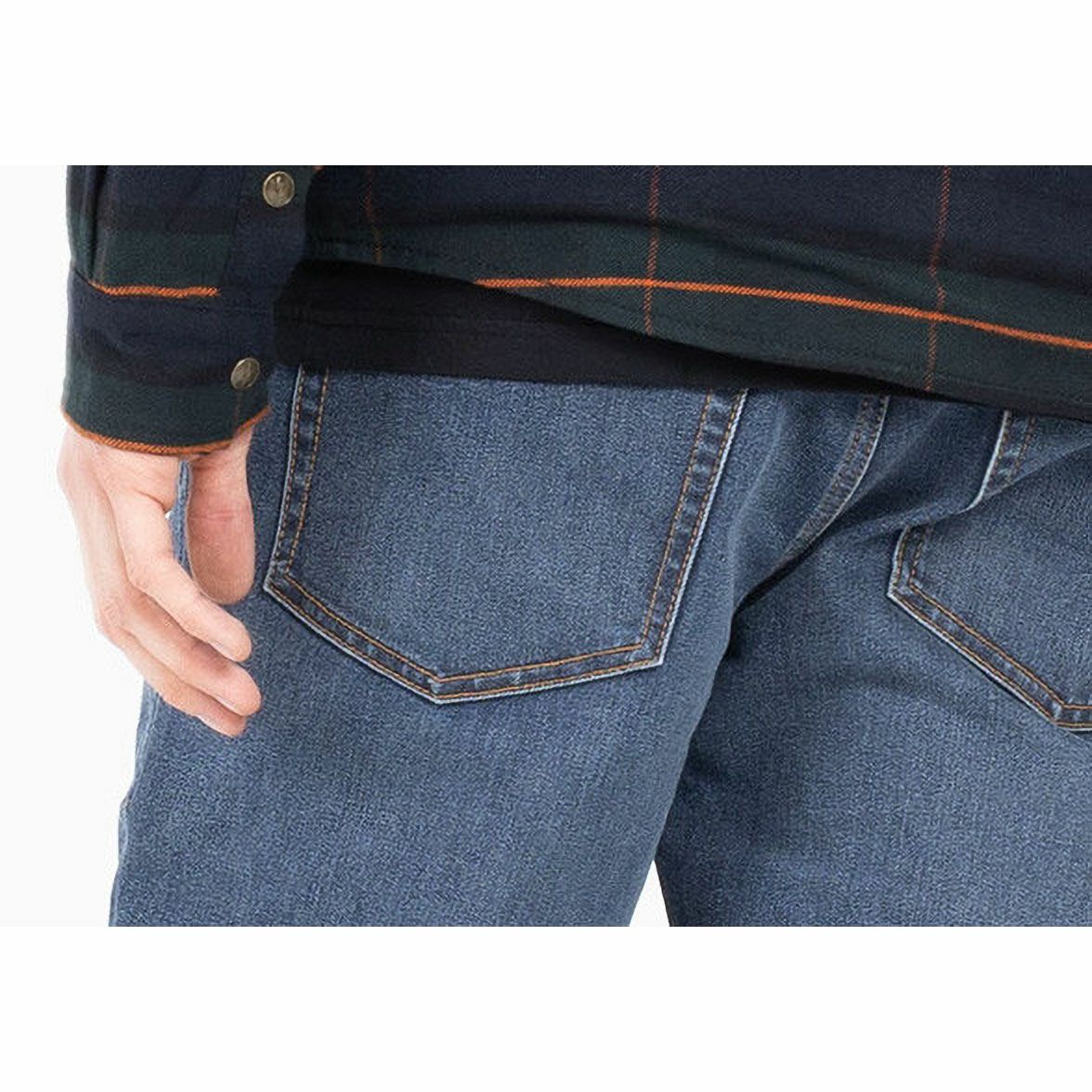 John Doe｜クラシック テーパード｜デニム｜インディゴ｜モデル着用