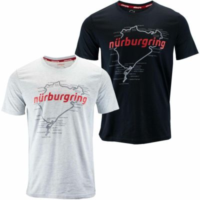 Nurburgring｜ニュルブルクリンク RACETRACK Tシャツ｜