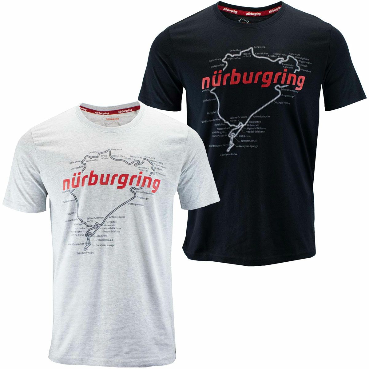 Nurburgring｜ニュルブルクリンク RACETRACK Tシャツ｜