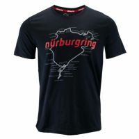 Nurburgring｜ニュルブルクリンク RACETRACK Tシャツ｜ブラック