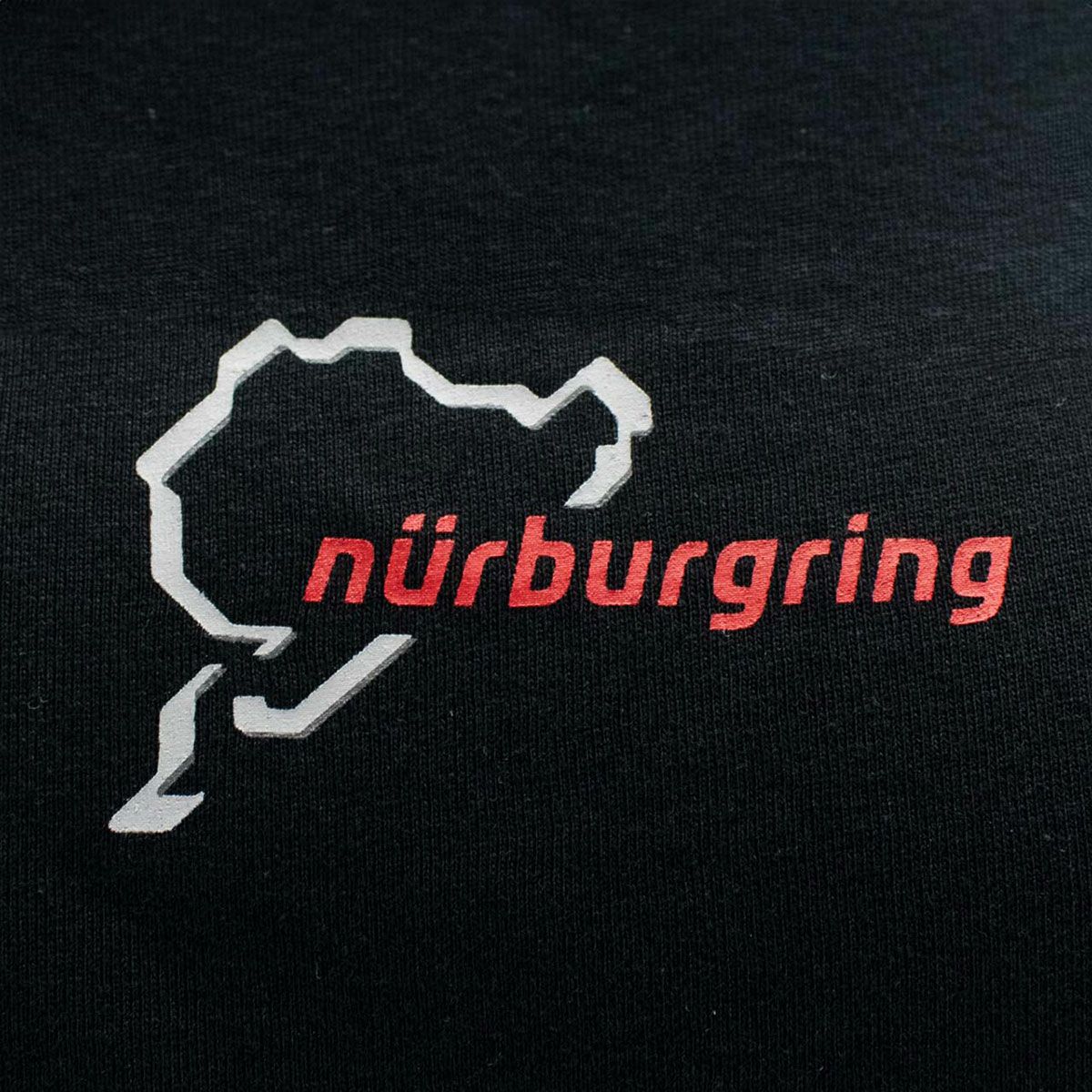Nurburgring｜ニュルブルクリンク RACETRACK Tシャツ｜ブラック