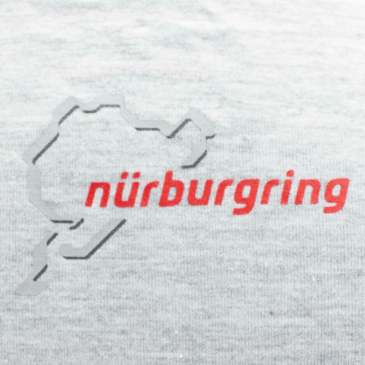 Nurburgring｜ニュルブルクリンク RACETRACK Tシャツ｜グレー