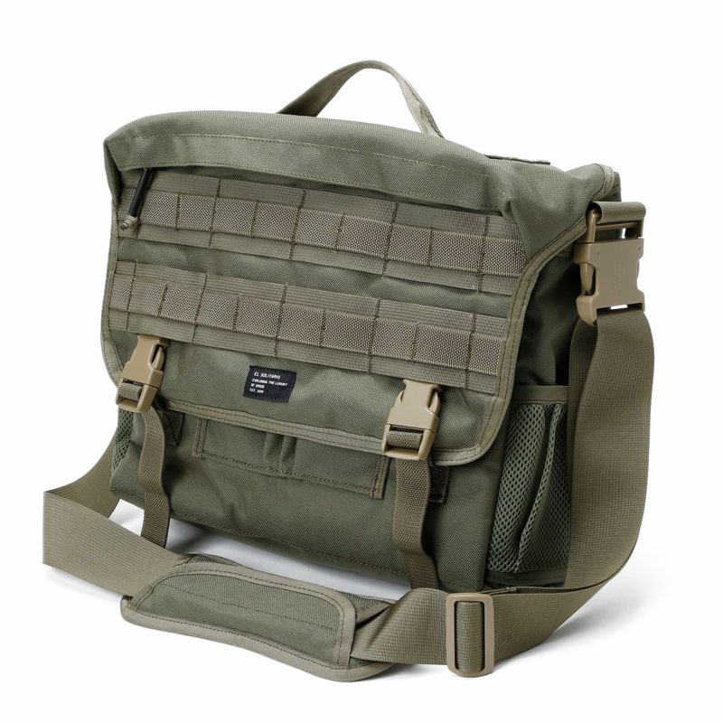 El Solitario｜E.S. タクティカル フォレスト メッセンジャー バッグ｜ショルダー｜グリーン