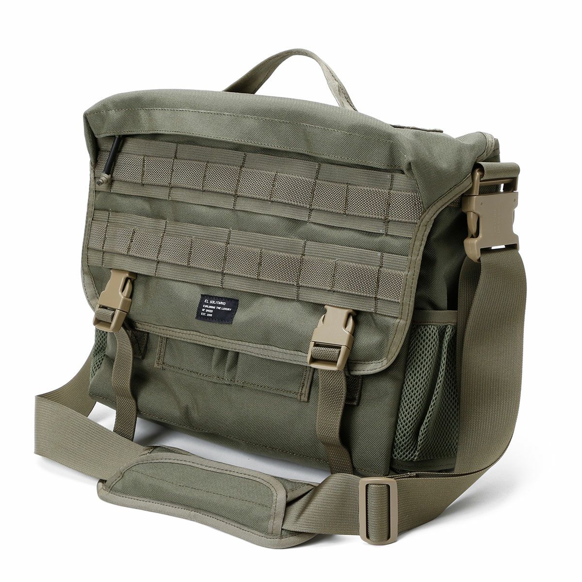 El Solitario｜E.S. タクティカル フォレスト メッセンジャー バッグ｜ショルダー｜グリーン