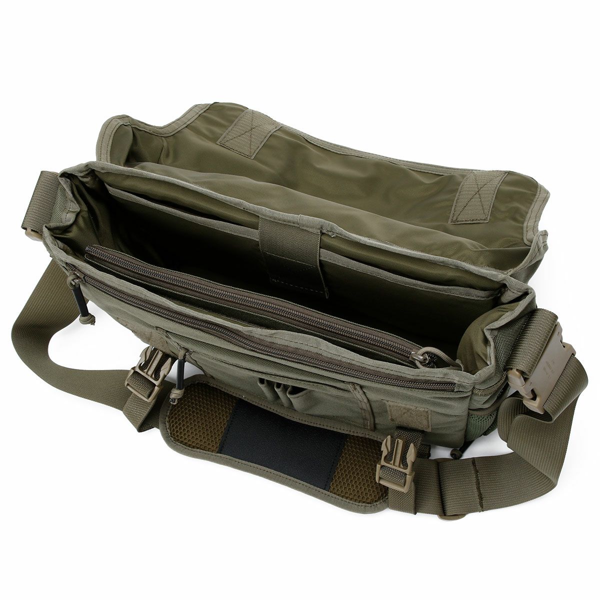 El Solitario｜E.S. タクティカル フォレスト メッセンジャー バッグ｜ショルダー｜グリーン