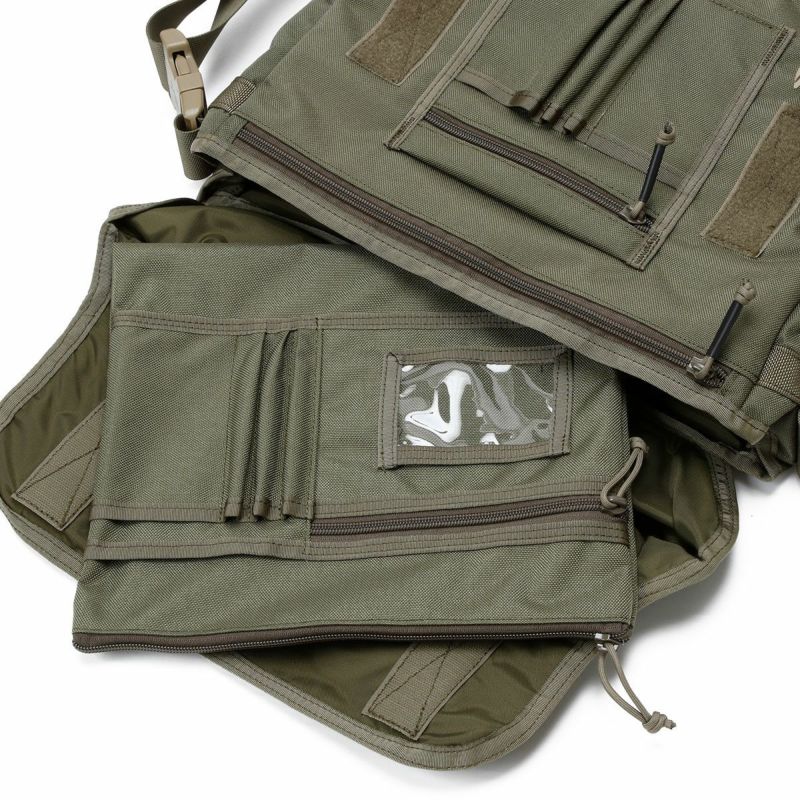 El Solitario｜E.S. タクティカル フォレスト メッセンジャー バッグ｜ショルダー｜グリーン