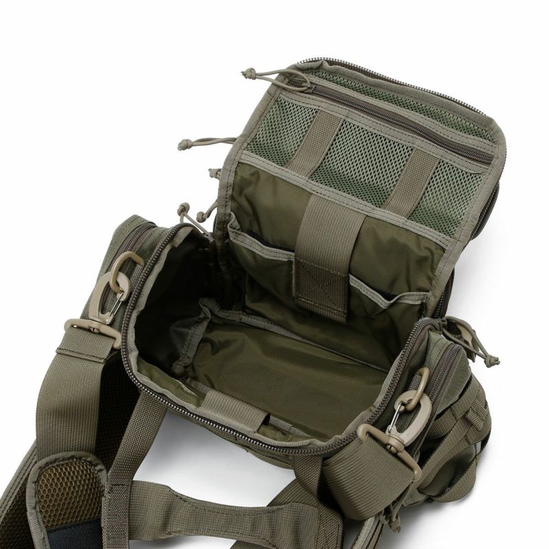 El Solitario｜E.S. タクティカル フォレスト マジック ウエスト バッグ｜グリーン