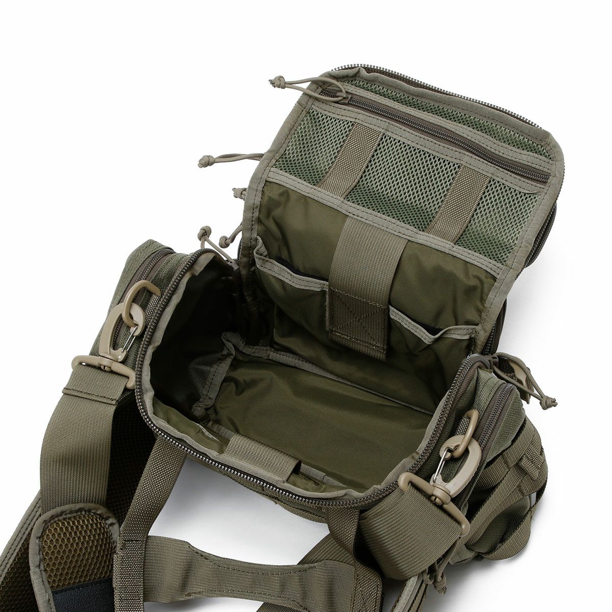 El Solitario｜E.S. タクティカル フォレスト マジック ウエスト バッグ｜グリーン