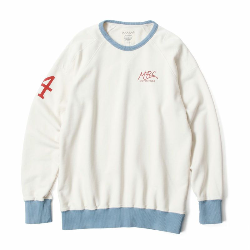 Maria Riding Company｜パイオニア スウェットシャツ｜ナチュラルホワイト