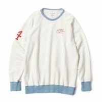 Maria Riding Company｜パイオニア スウェットシャツ｜ナチュラルホワイト