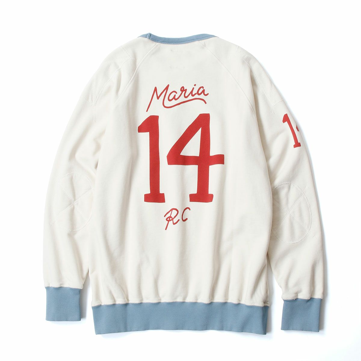Maria Riding Company｜パイオニア スウェットシャツ｜ナチュラルホワイト