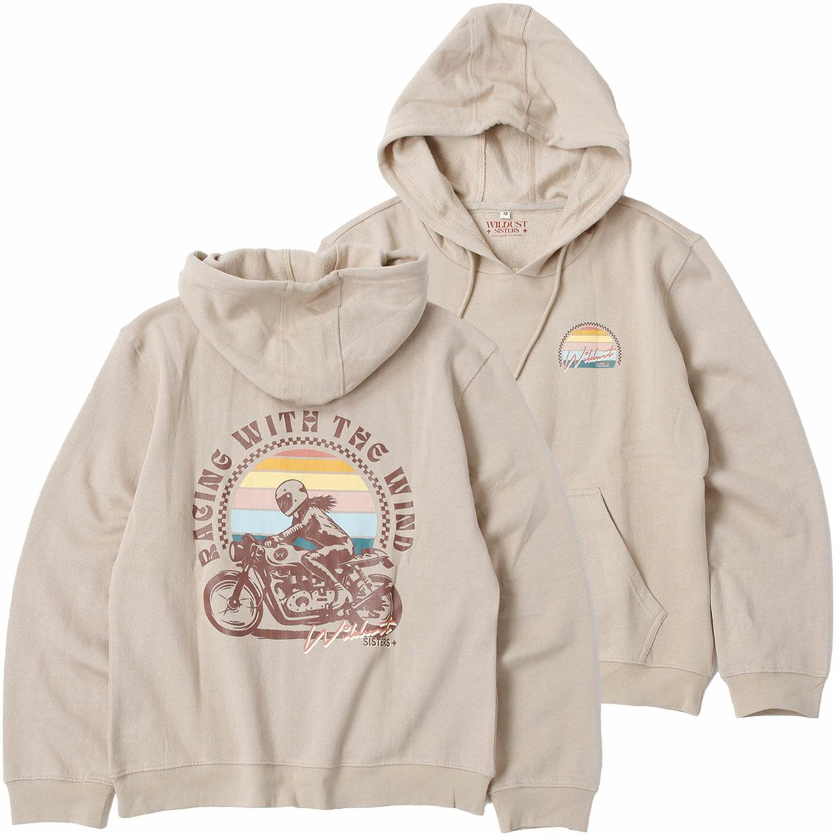 WILDUST｜ウィンド レース フーディ｜