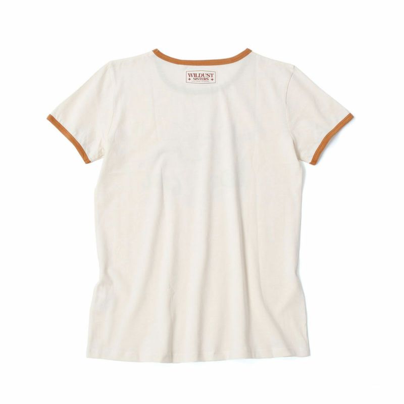 WILDUST｜リンガー Tシャツ｜エクリュ