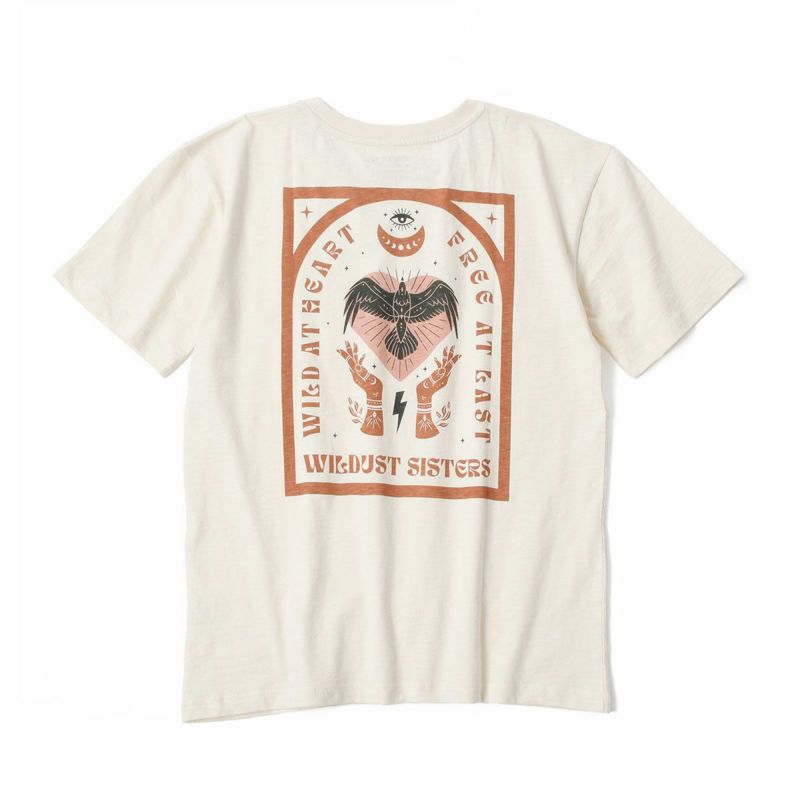 WILDUST｜ワイルド ハート Tシャツ｜エクリュ