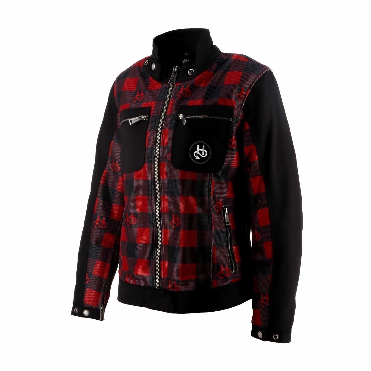 helstons｜ジェネシス エア メッシュ ジャケット レディ｜メッシュ｜ブラック×レッド