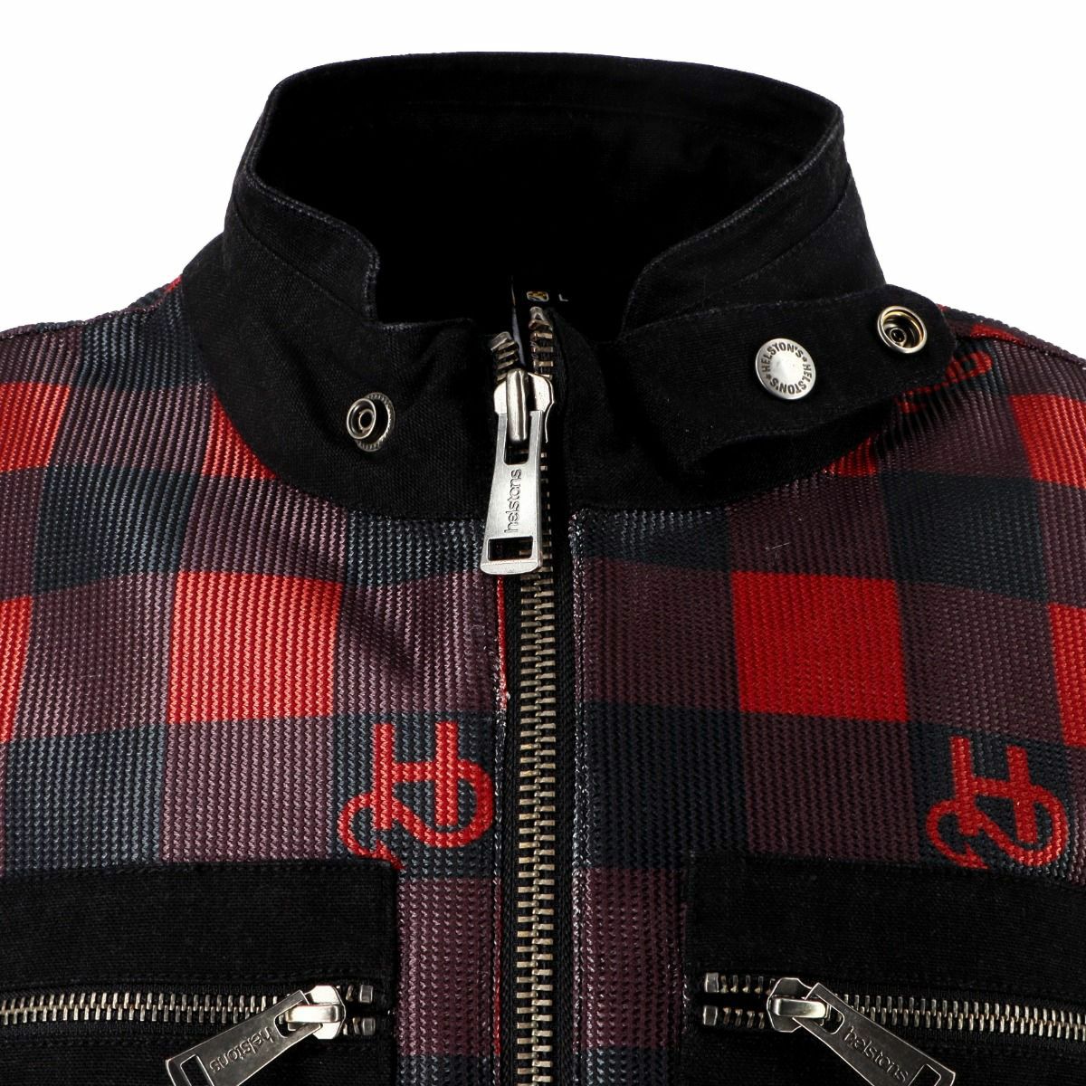 helstons｜ジェネシス エア メッシュ ジャケット レディ｜メッシュ｜ブラック×レッド