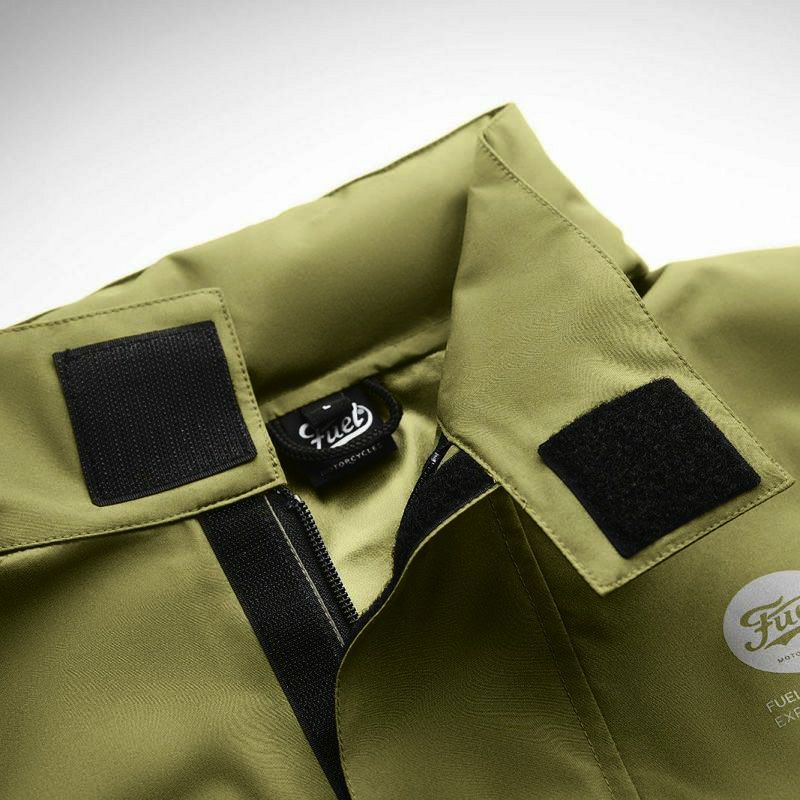 Fuel Motorcycles｜レイナースーツ｜レインウェア｜カーキ