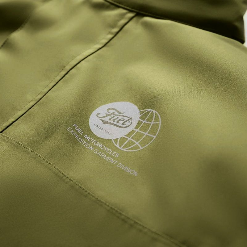 Fuel Motorcycles｜レイナースーツ｜レインウェア｜カーキ