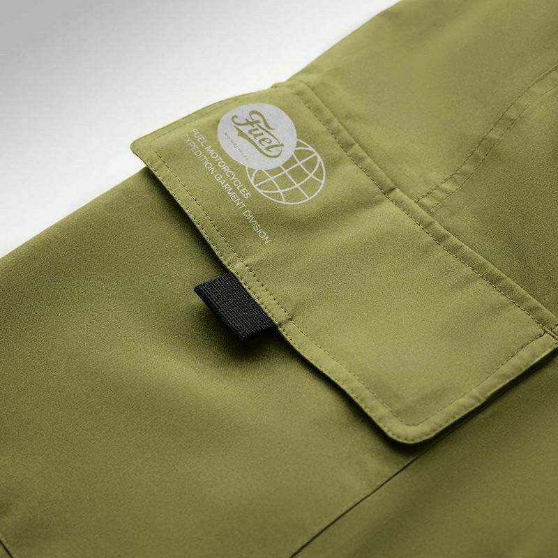 Fuel Motorcycles｜レイナースーツ｜レインウェア｜カーキ